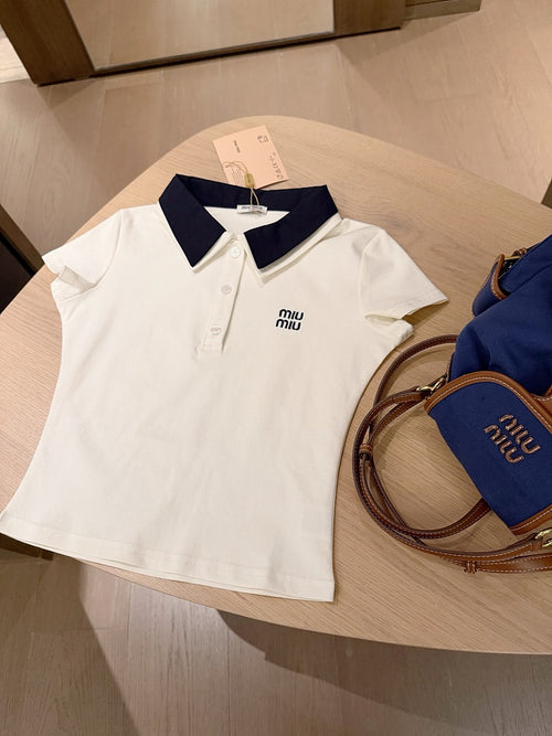 Miu Miu – Académie Élitaire Polo Skirt Set