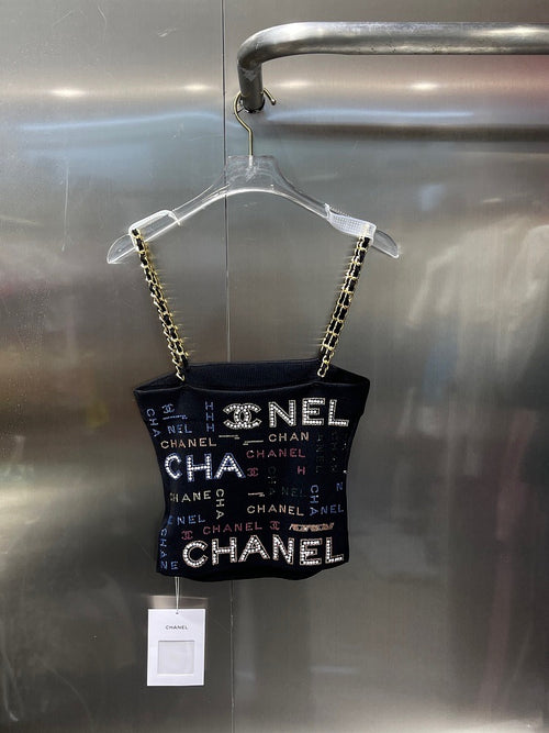 Chanel – Nuit Éclat Chain-Strap Cami