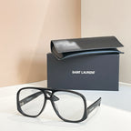 Saint Laurent Oversized Monogram Pilot Sunglasses