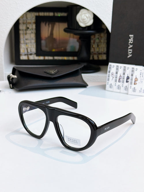 Prada – Plume Oversized Aviator Sunglasses