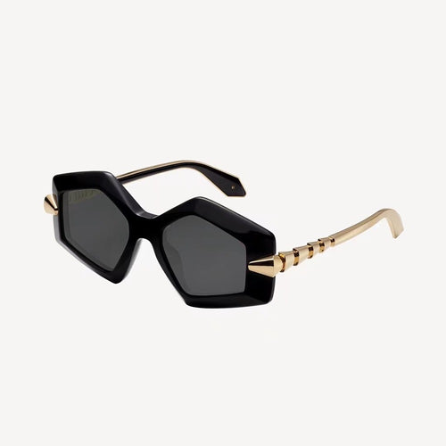 Bvlgari “Serpenti Scultorea” Angular Sunglasses