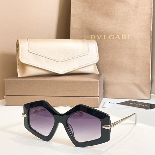 Bvlgari “Serpenti Scultorea” Angular Sunglasses