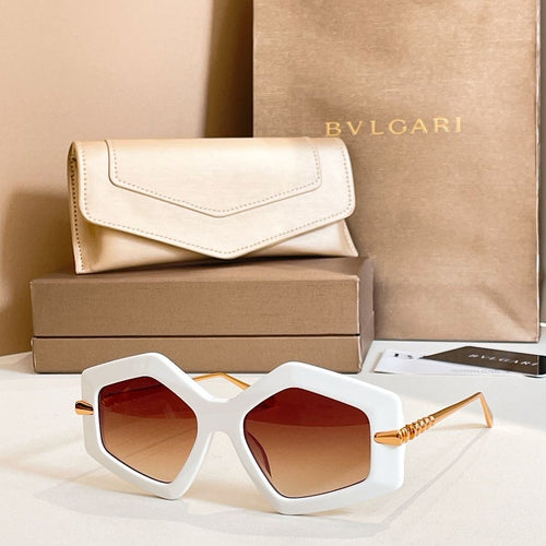 Bvlgari “Serpenti Scultorea” Angular Sunglasses