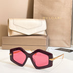 Bvlgari “Serpenti Scultorea” Angular Sunglasses
