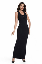 Schiaparelli “La Clef du Mystère” Sculpted Keyhole Knit Gown