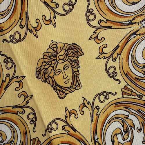 Versace Barocco Éclat Silk Blouse – Rose Impériale (S–XL)