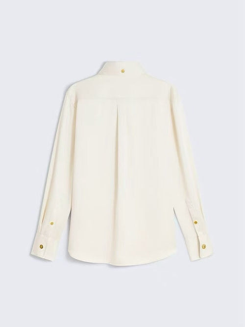 Schiaparelli “Éclat Surréaliste” Silk Blouse
