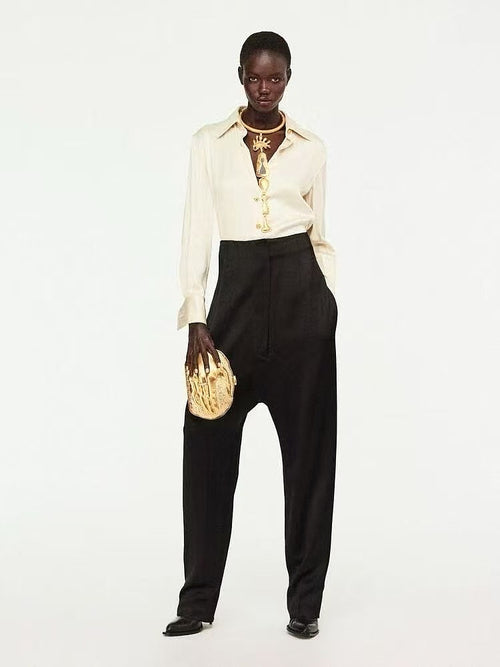 Schiaparelli “Éclat Surréaliste” Silk Blouse
