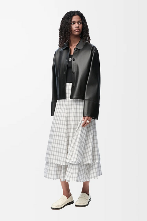 Loewe Anagram Ribbed Tank – Noir & Blanc Edition