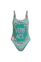 Versace “Medusa Mare” Baroque One-Piece Swimsuit