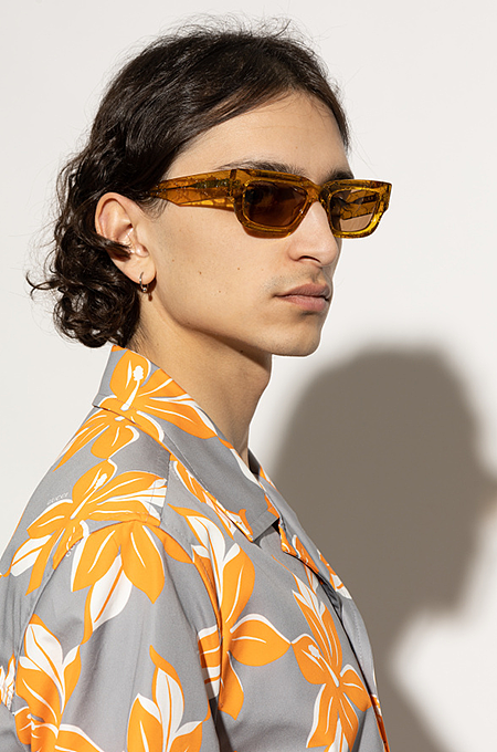 Gucci GG Retro Transparent Frame Sunglasses – Limited Edition Color Series