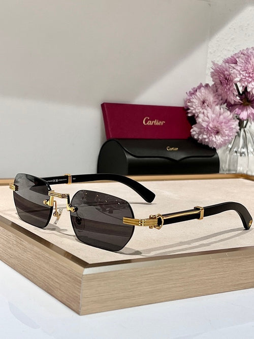Cartier Santos de Cartier Rimless Sunglasses – Prestige Edition