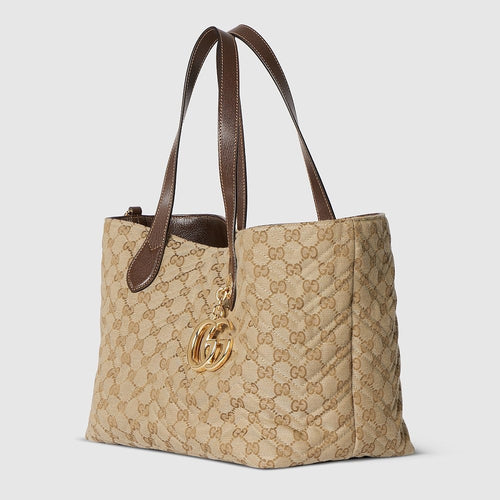 Gucci Ophidia Soft Tote – GG Monogram Quilted Canvas