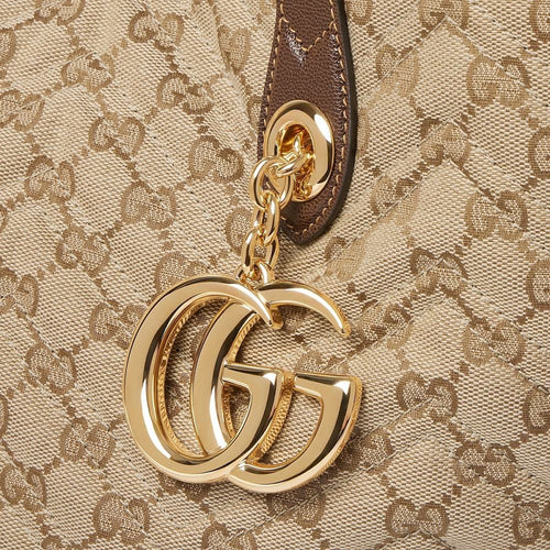 Gucci Ophidia Soft Tote – GG Monogram Quilted Canvas