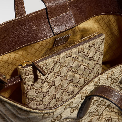 Gucci Ophidia Soft Tote – GG Monogram Quilted Canvas