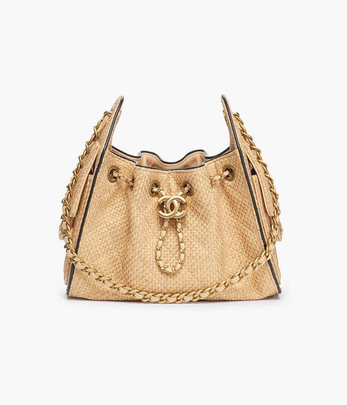 Chanel 25 Raffia Mini Handbag – Côte d’Azur Édition