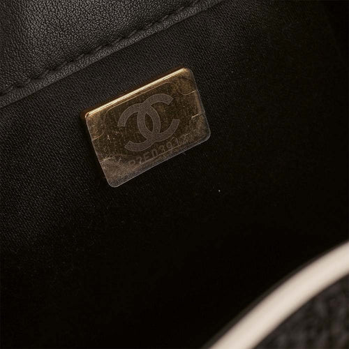 Chanel 25 Raffia Mini Handbag – Noir Riviera Édition
