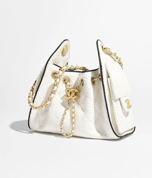 Chanel 25 Raffia Mini Handbag – Blanc Côte d’Azur