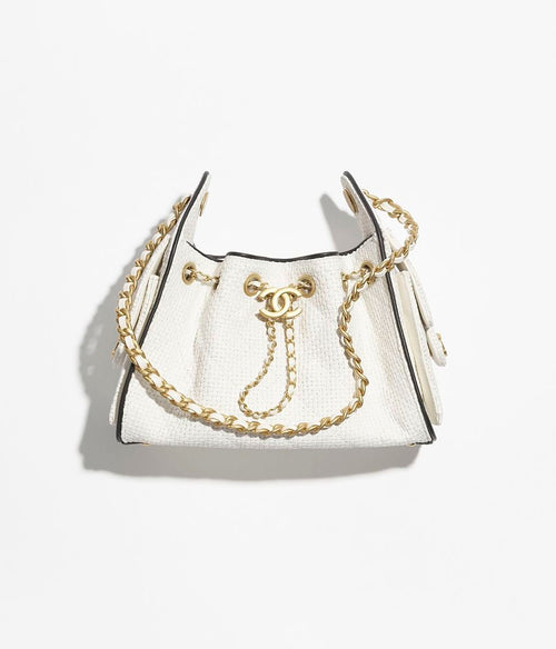 Chanel 25 Raffia Mini Handbag – Blanc Côte d’Azur
