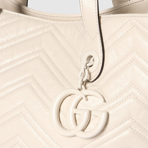 Gucci GG Marmont Matelassé Tote – Crème Élite