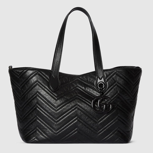Gucci GG Marmont Matelassé Tote – Noir Héritage