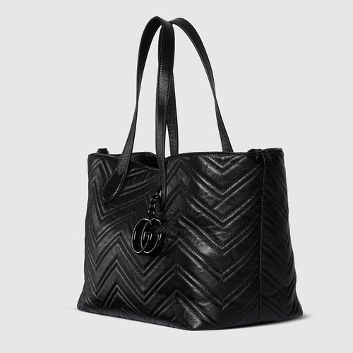 Gucci GG Marmont Matelassé Tote – Noir Héritage