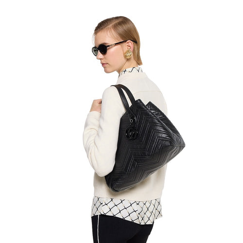 Gucci GG Marmont Matelassé Tote – Noir Héritage