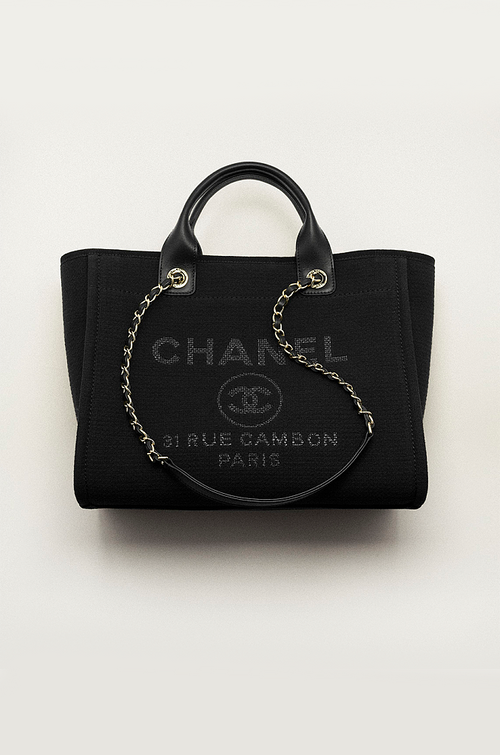 Chanel Deauville Chain Tote – Noir Atelier