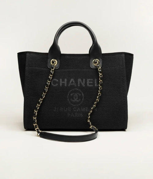 Chanel Deauville Chain Tote – Noir Atelier