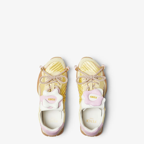 Fendi Wave Pulse Sculpt Sneaker – Soleil Rosé Edition