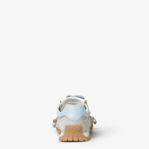 Fendi Wave Pulse Sculpt Sneaker – Ciel Neutre Edition