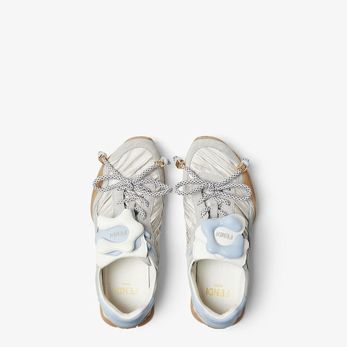 Fendi Wave Pulse Sculpt Sneaker – Ciel Neutre Edition