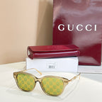 Gucci Crystal-Embellished Square Frame Sunglasses – Multiple Colors