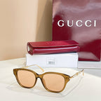 Gucci Crystal-Embellished Square Frame Sunglasses – Multiple Colors