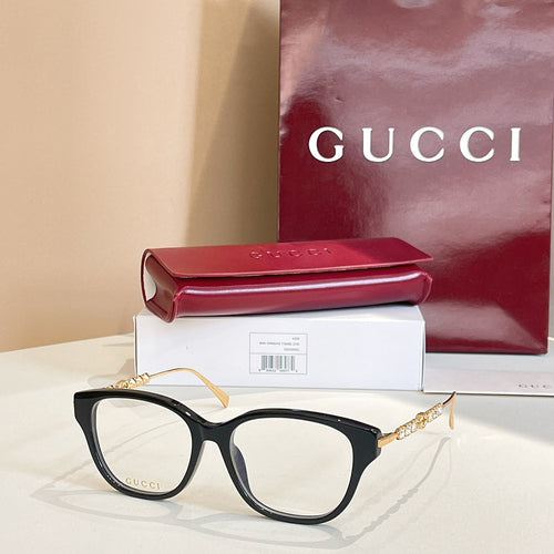 Gucci Crystal-Embellished Square Frame Sunglasses – Multiple Colors