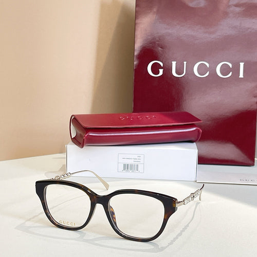 Gucci Crystal-Embellished Square Frame Sunglasses – Multiple Colors