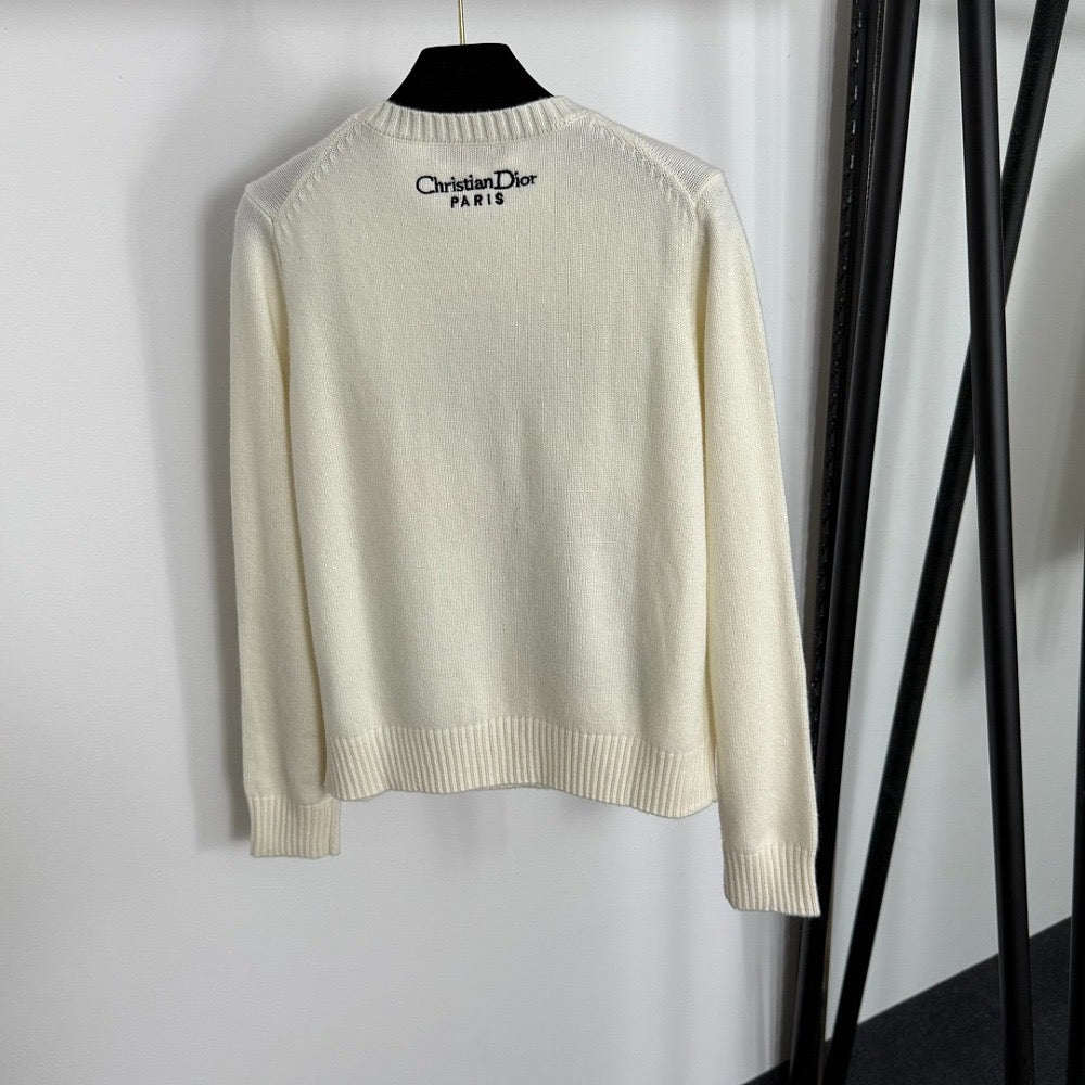 Christian Dior Riviera St. Tropez Embroidered Sweater – LUXE