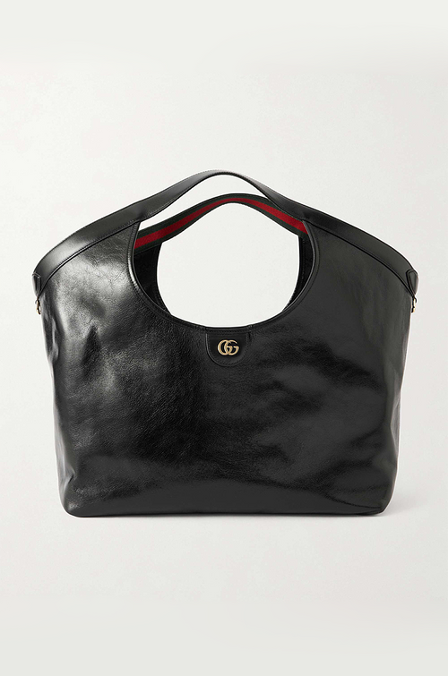 Gucci Giglio GG Leather Shoulder Bag