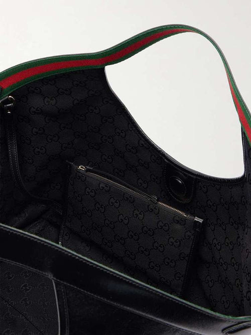 Gucci Giglio GG Leather Shoulder Bag