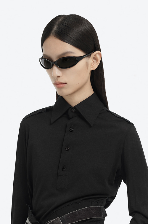 Gentle Monster Oval Frame Sunglasses — Minimalist Luxe Collection