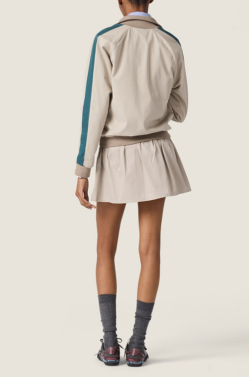 Miu Miu Sport Chic Pleated Mini Skirt