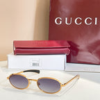 Bottega Veneta Sculptural Curve Temple Sunglasses – Multiple Colors
