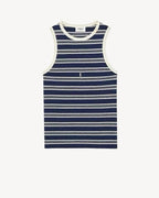 Saint Laurent Striped Cotton Tank