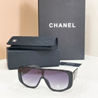 Chanel Oversized Shield Sunglasses