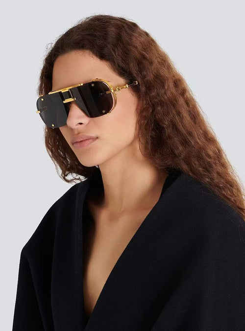Balmain Architect Shield Sunglasses