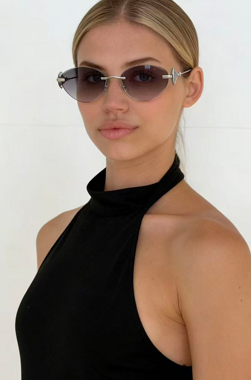 Bvlgari Serpenti Éclat Rimless Sunglasses