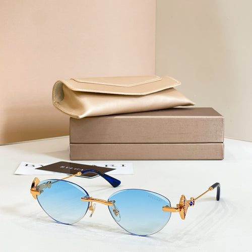 Bvlgari Serpenti Éclat Rimless Sunglasses