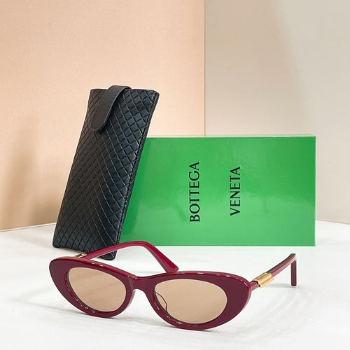 Bottega Veneta Intrecciato Cat-Eye Sunglasses