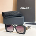 Chanel Bijou CC Oversized Square Sunglasses