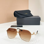 Dolce & Gabbana Oro Struttura Aviator Sunglasses